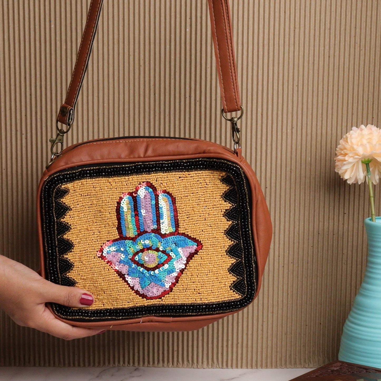 Box Bag Hamsa Hand