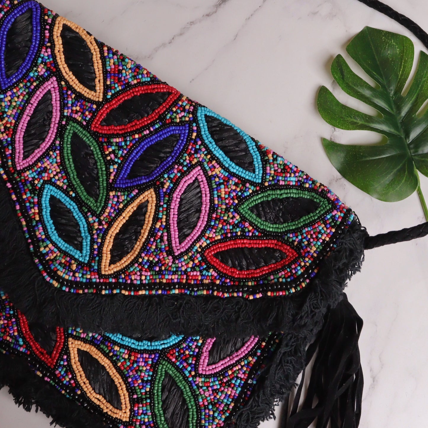 Avery Raffia Black