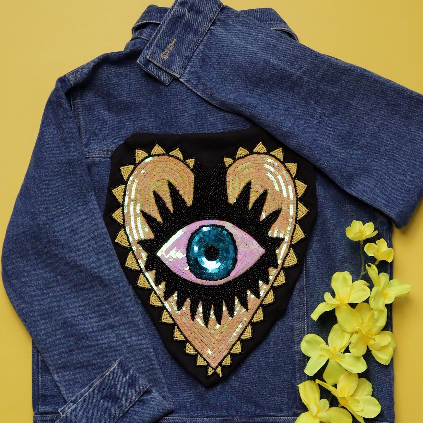 Patch Eye: Embroidered Sew on Patches
