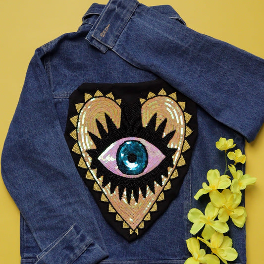 Combo Patch : Hamsa + Evil Eye