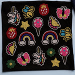 Patch Multi Set of 18: Embroidered