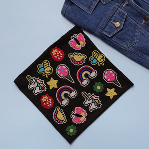 Patch Multi Set of 18: Embroidered