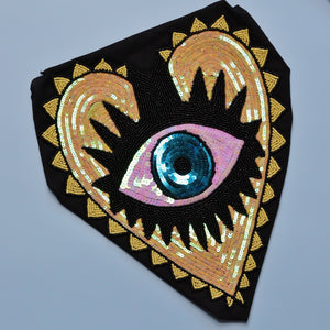 Patch Eye: Embroidered Sew on Patches