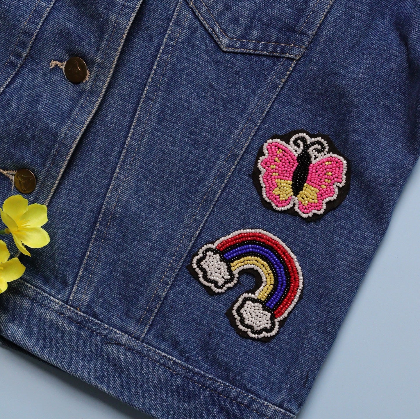 Patch Multi Set of 18: Embroidered