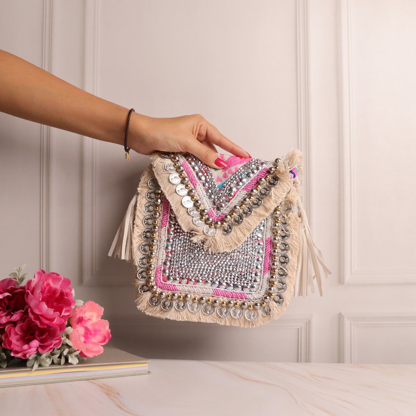 Petite Sandra Satchel Pink