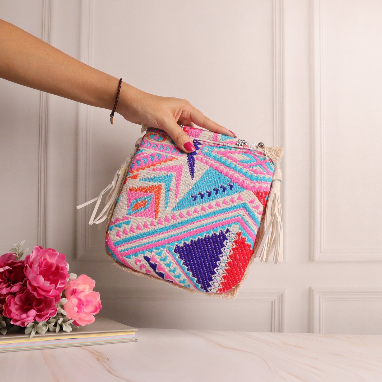 Petite Sandra Satchel Pink