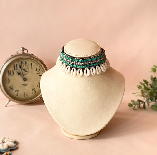 Turquoise Shell Choker