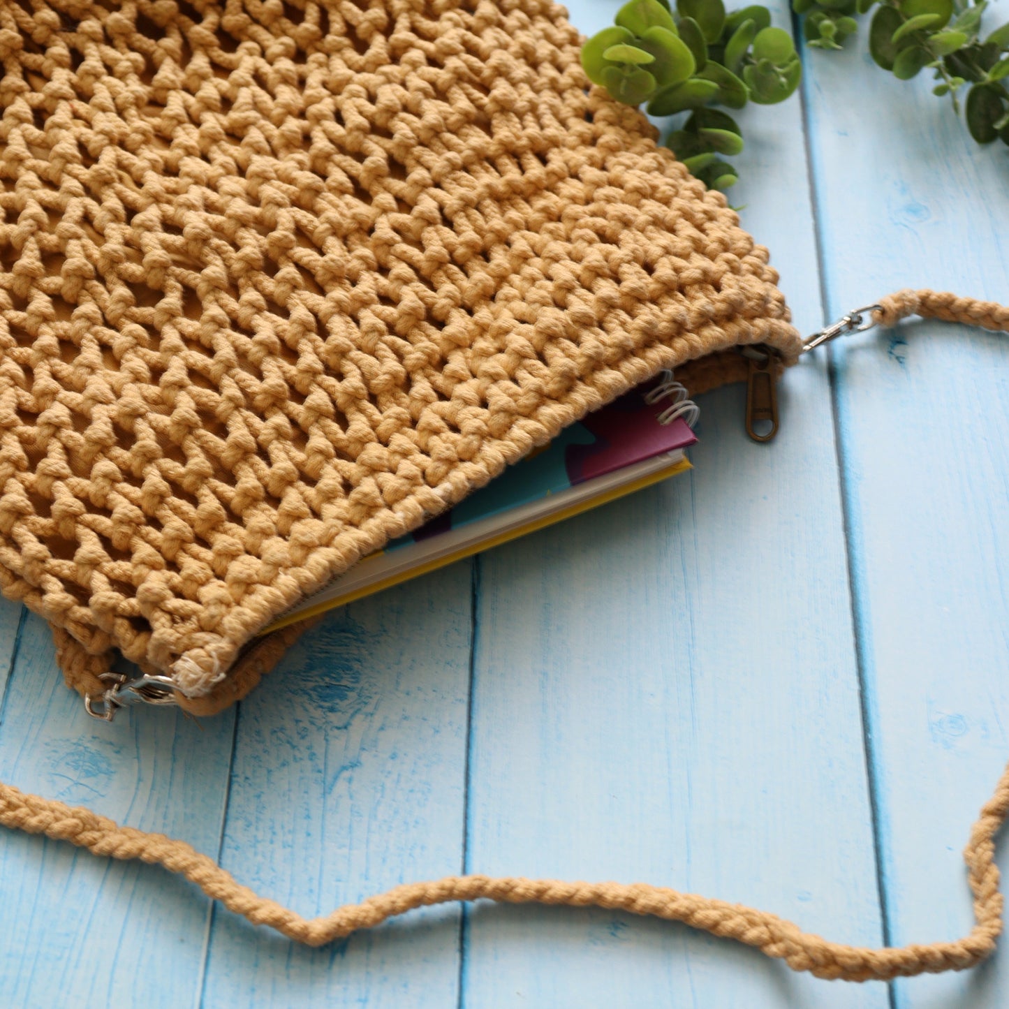 Macrame Brown Sling