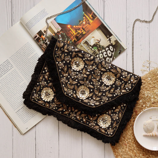 Gorgeous Gold Sequined Bohemian