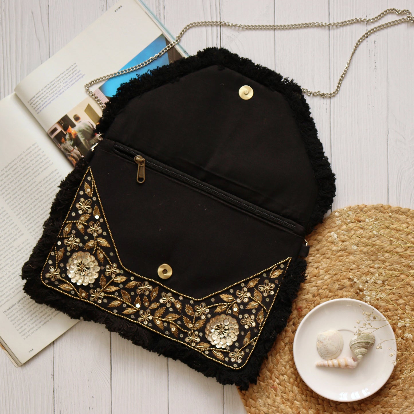 Gorgeous Gold Sequined Bohemian