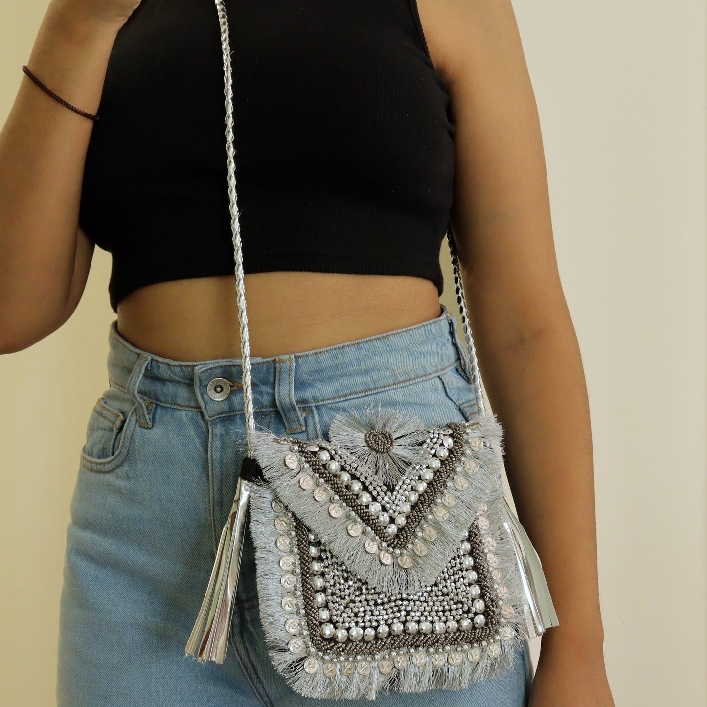 Petite Aztec Silver