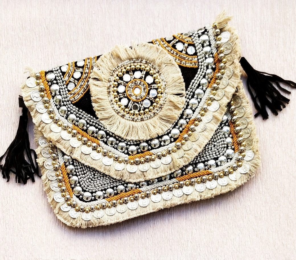 ZuuZi - Black Jute Coin Bag