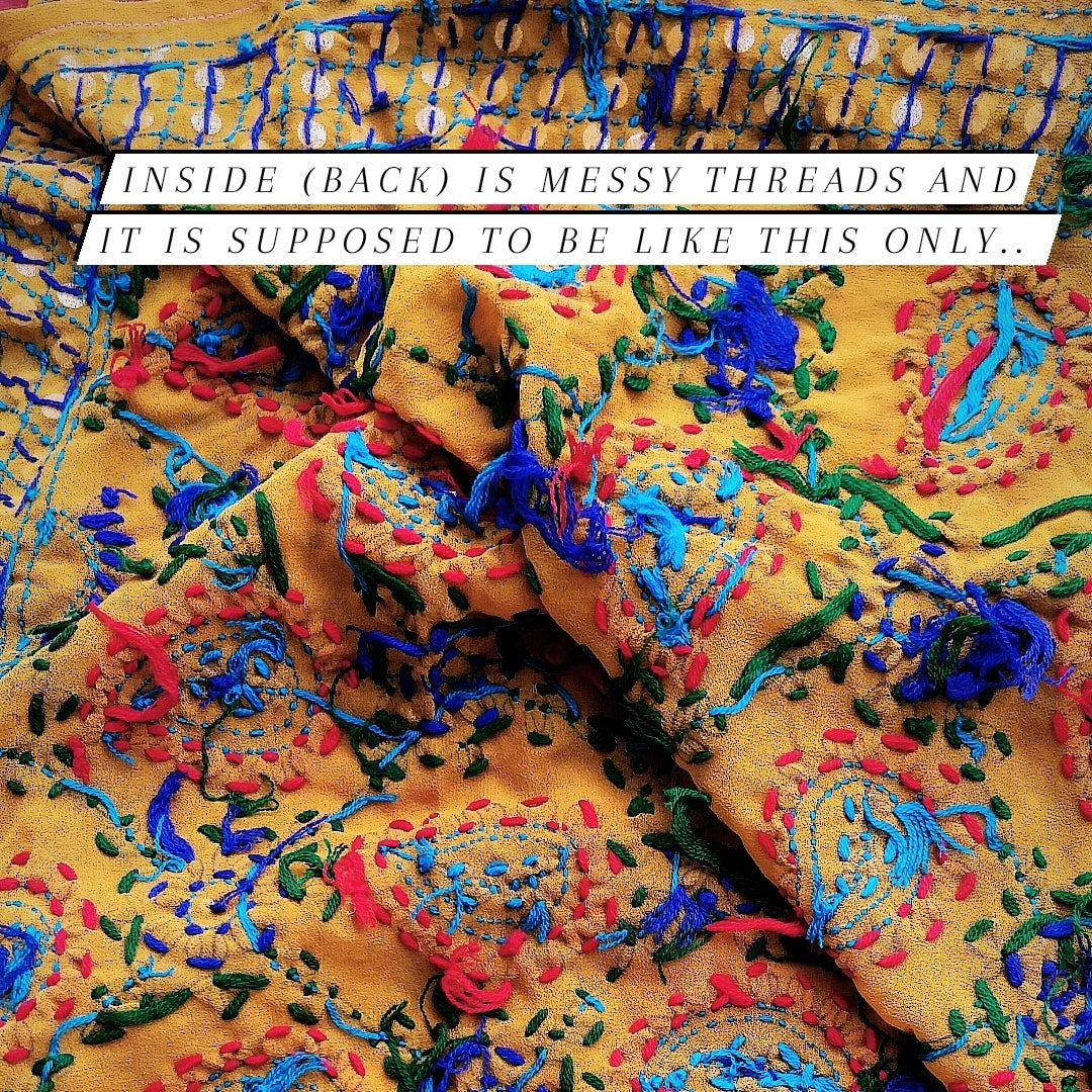 Phulkari Georgette Duppata1