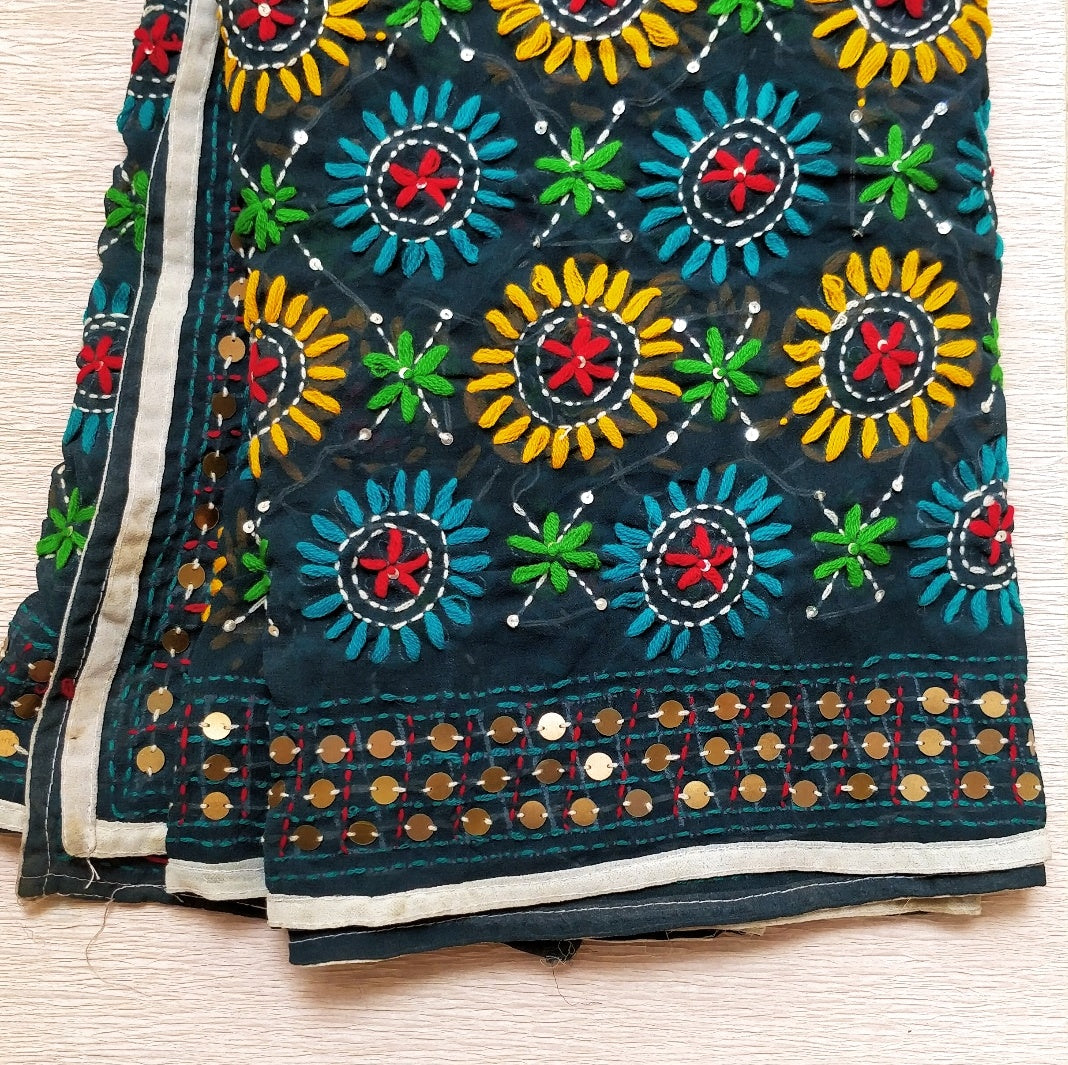 Phulkari Georgette Duppata5