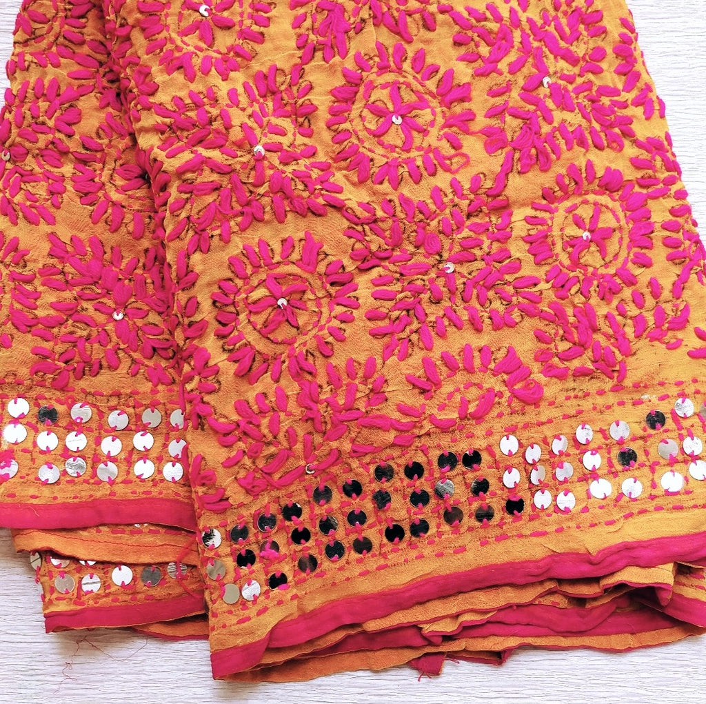 Phulkari Georgette Duppata6