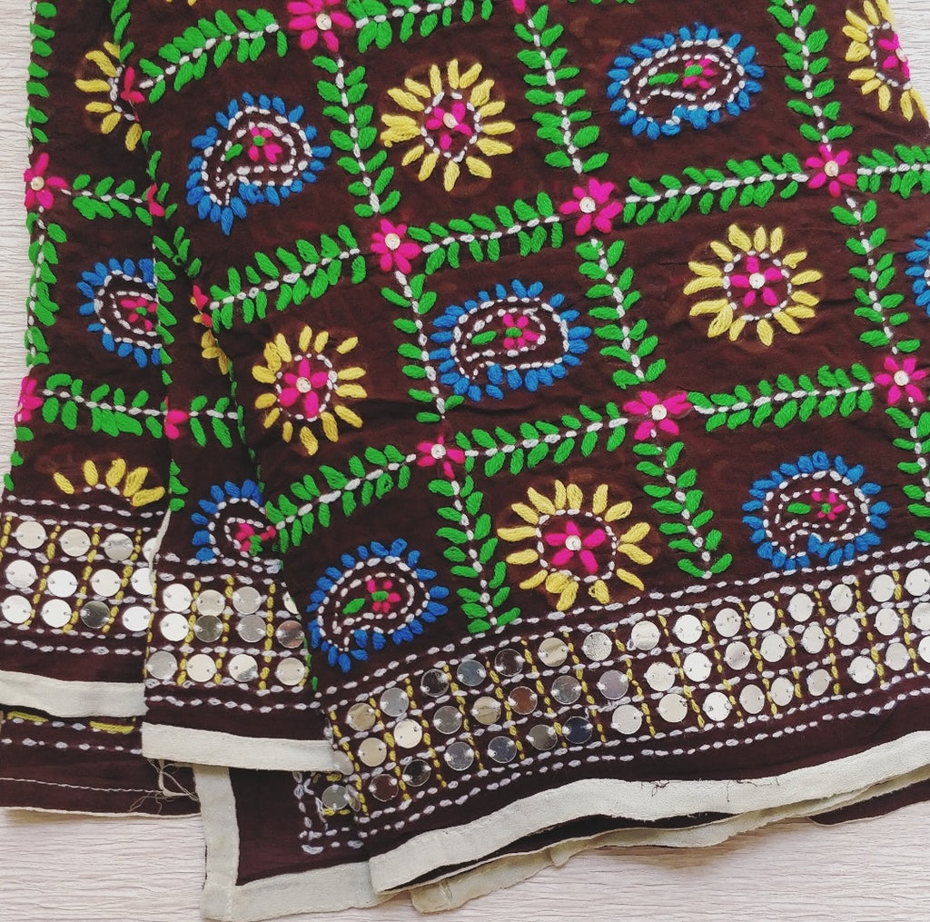 Phulkari Georgette Duppata7