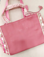 Clearance Sale: Premium Baby Pink Leather Bag