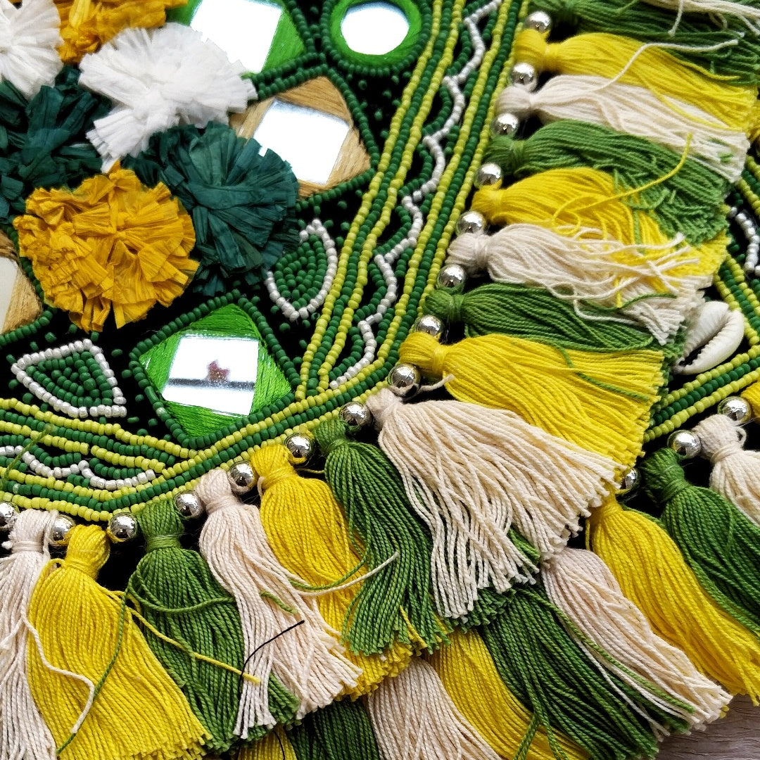 Yellow Myst Raffia