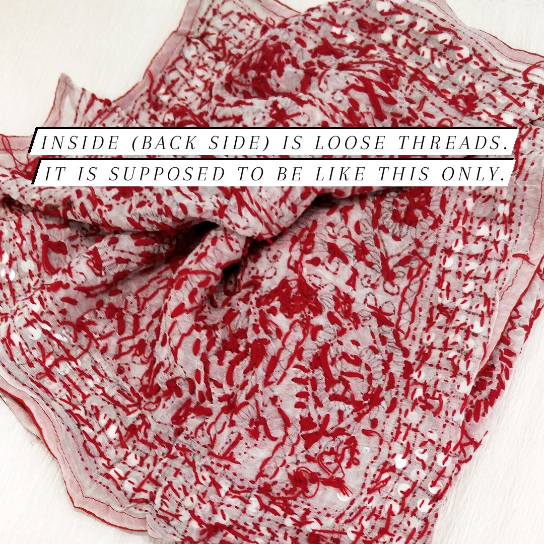 Phulkari Georgette Duppata10