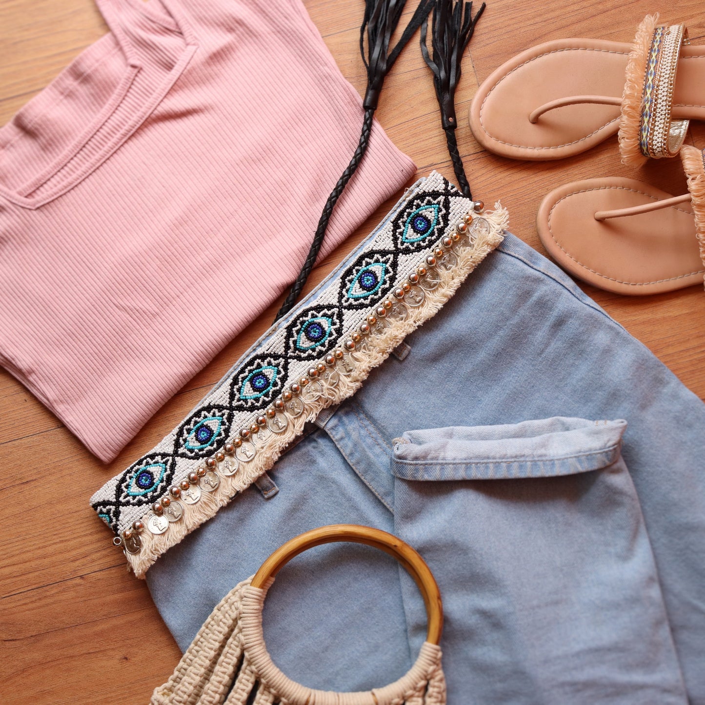 Evil Eye Waist Belt