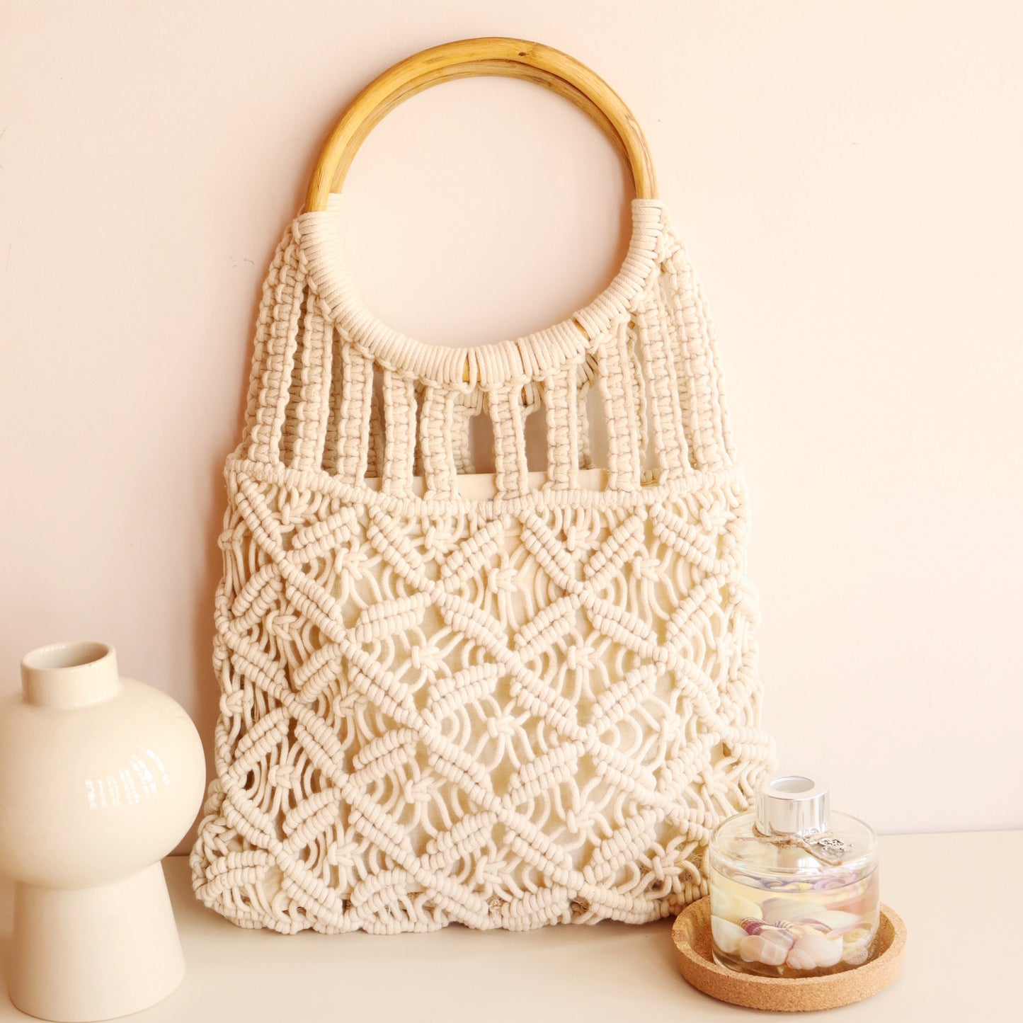 Macrame Tote3 - Medium