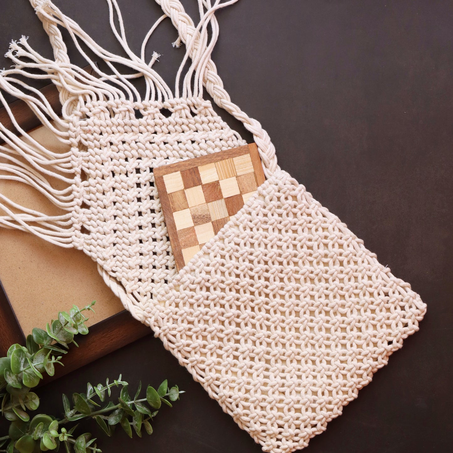 Macrame Off-White Sling3 - Medium