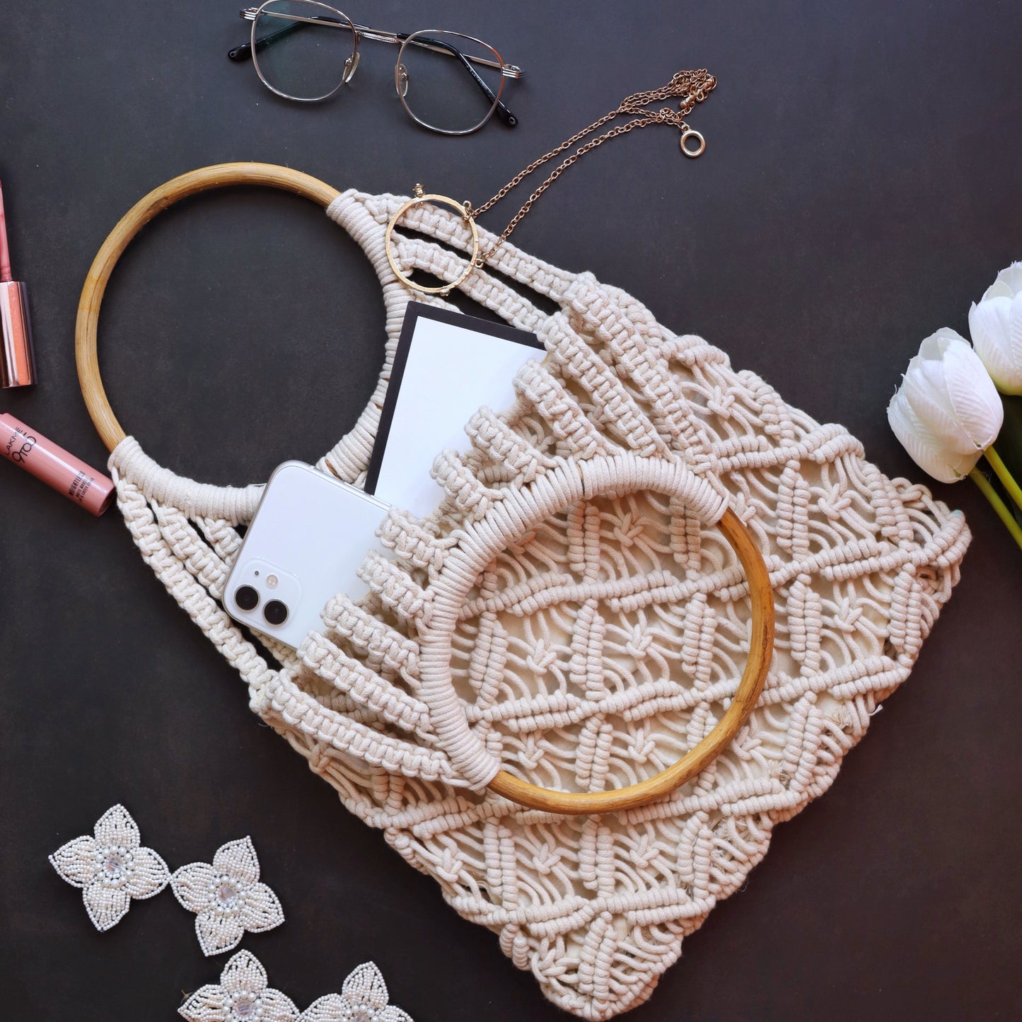 Macrame Tote3 - Medium