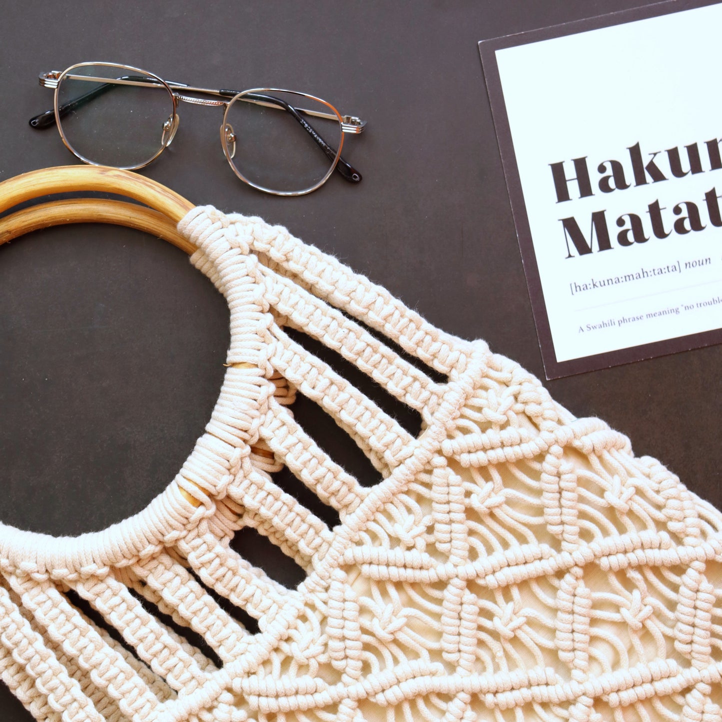 Macrame Tote3 - Medium