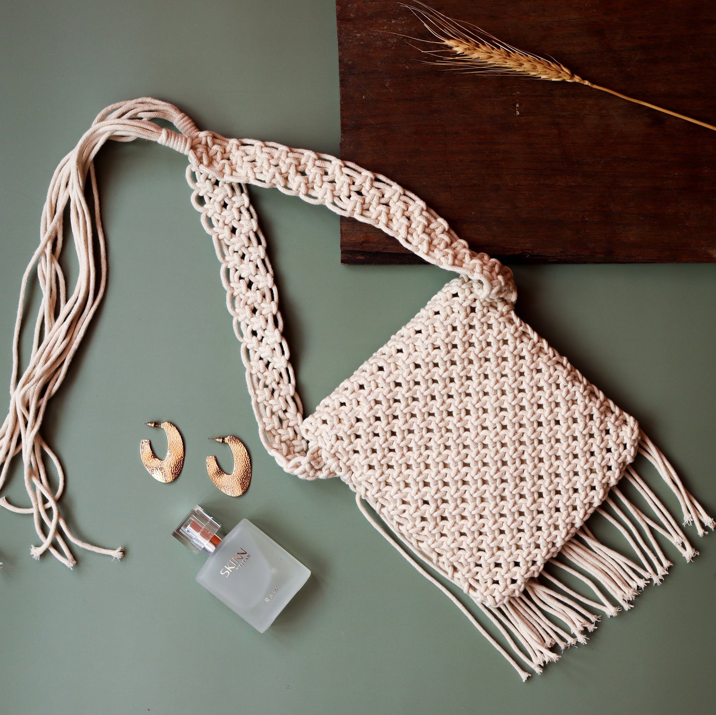 Macrame Waist Bag - Small