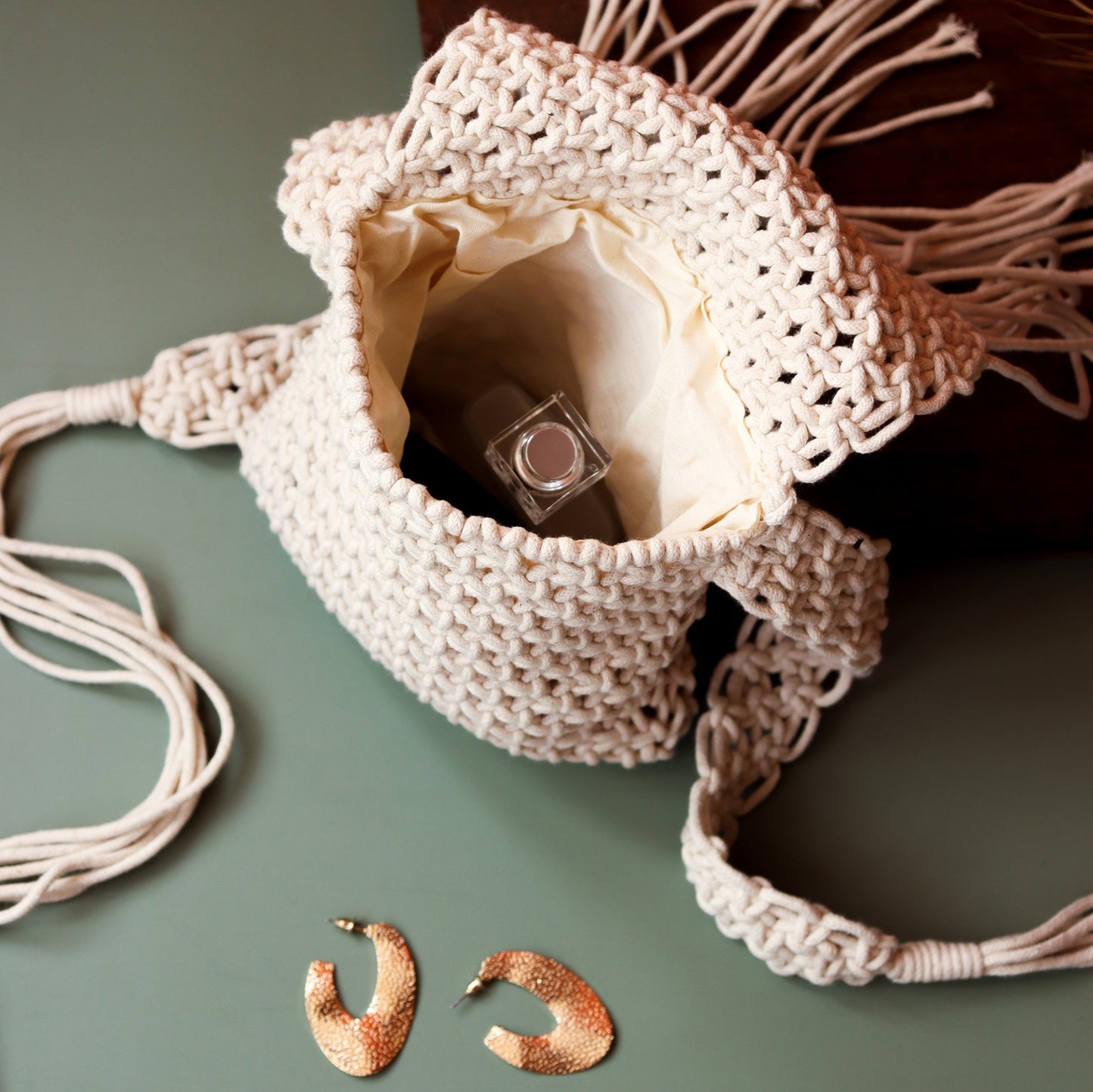Macrame Waist Bag - Small