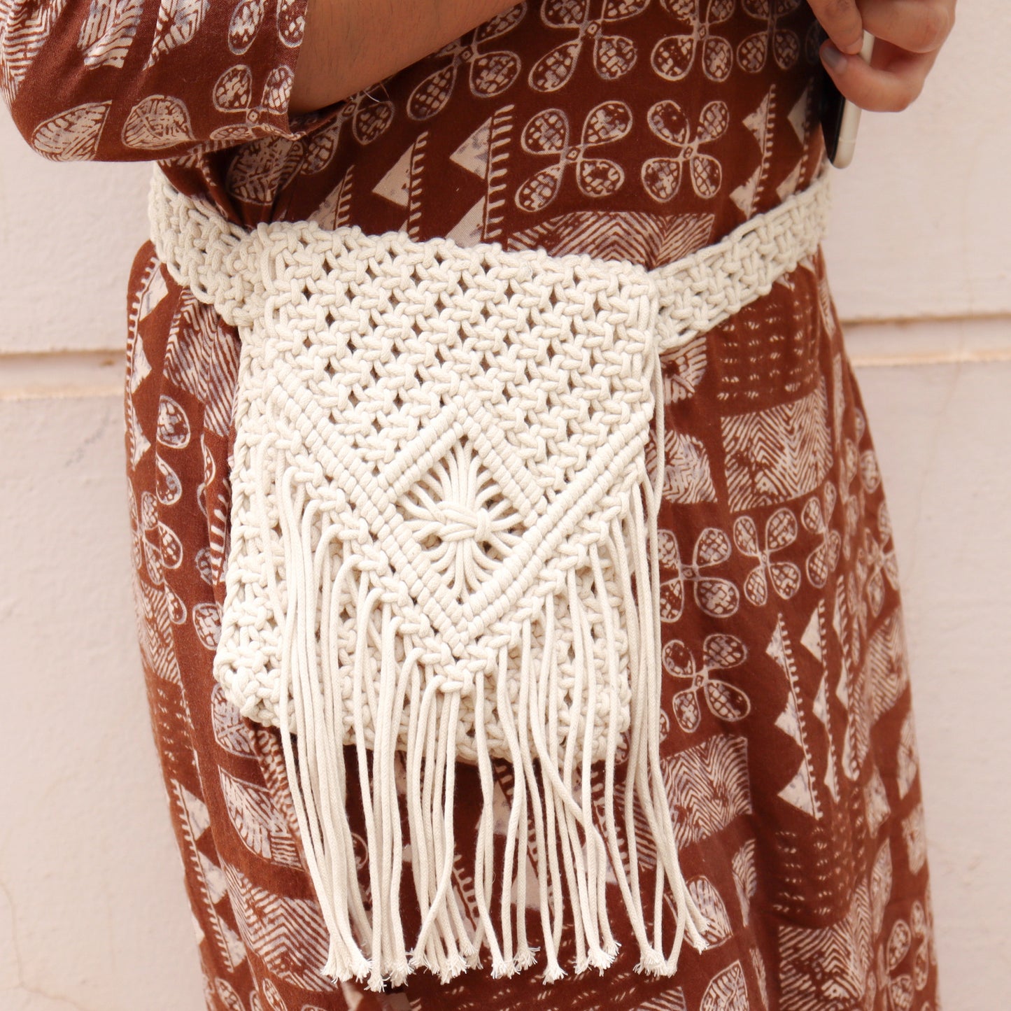 Macrame Waist Bag - Small