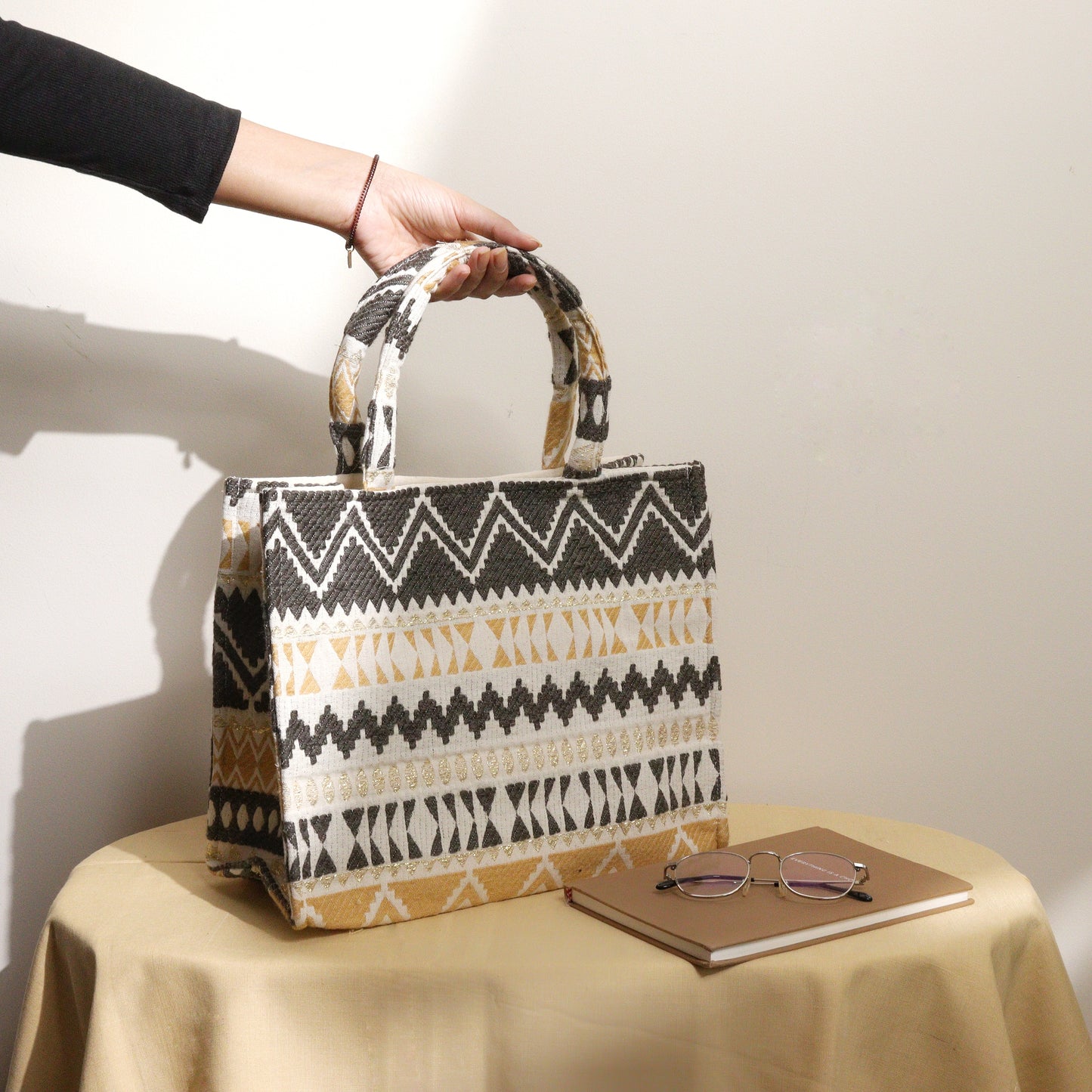 Victorian Tote Box Bag
