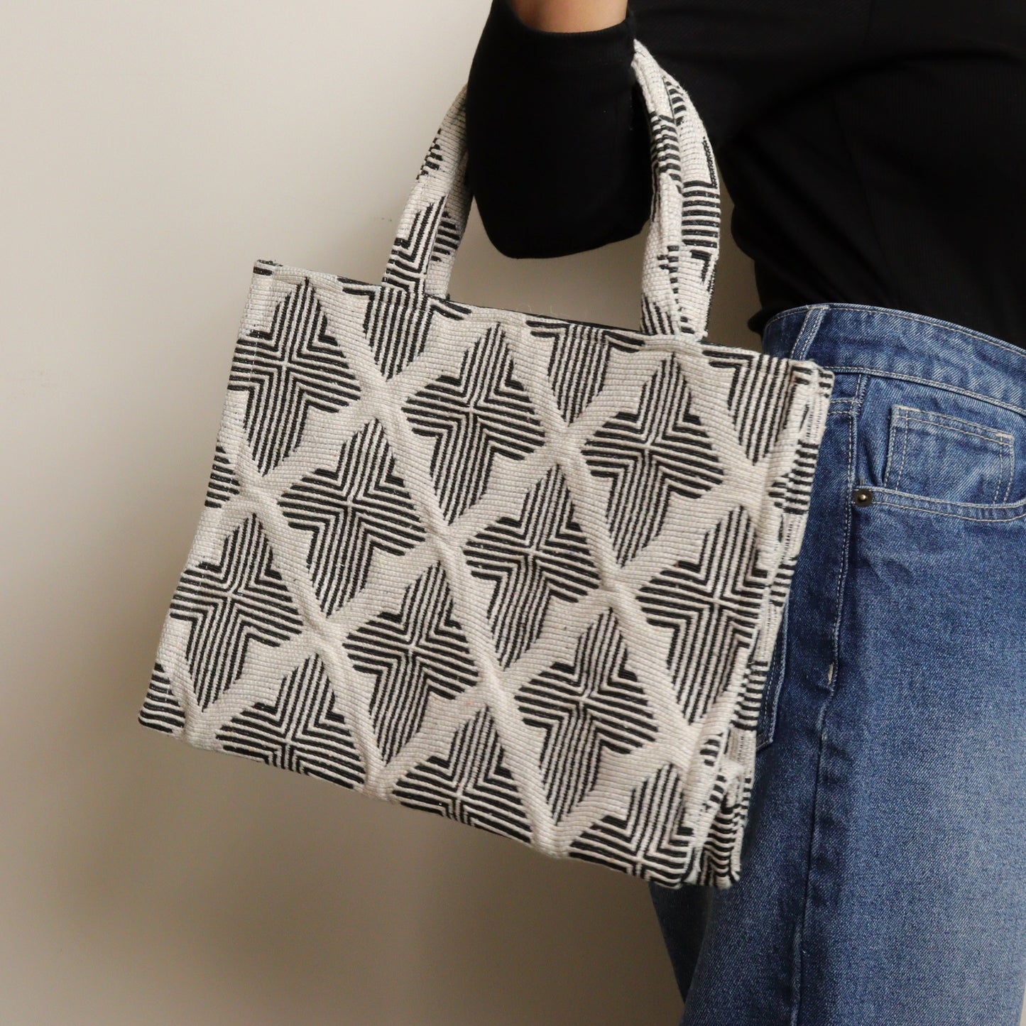 Boroque Tote Box Bag