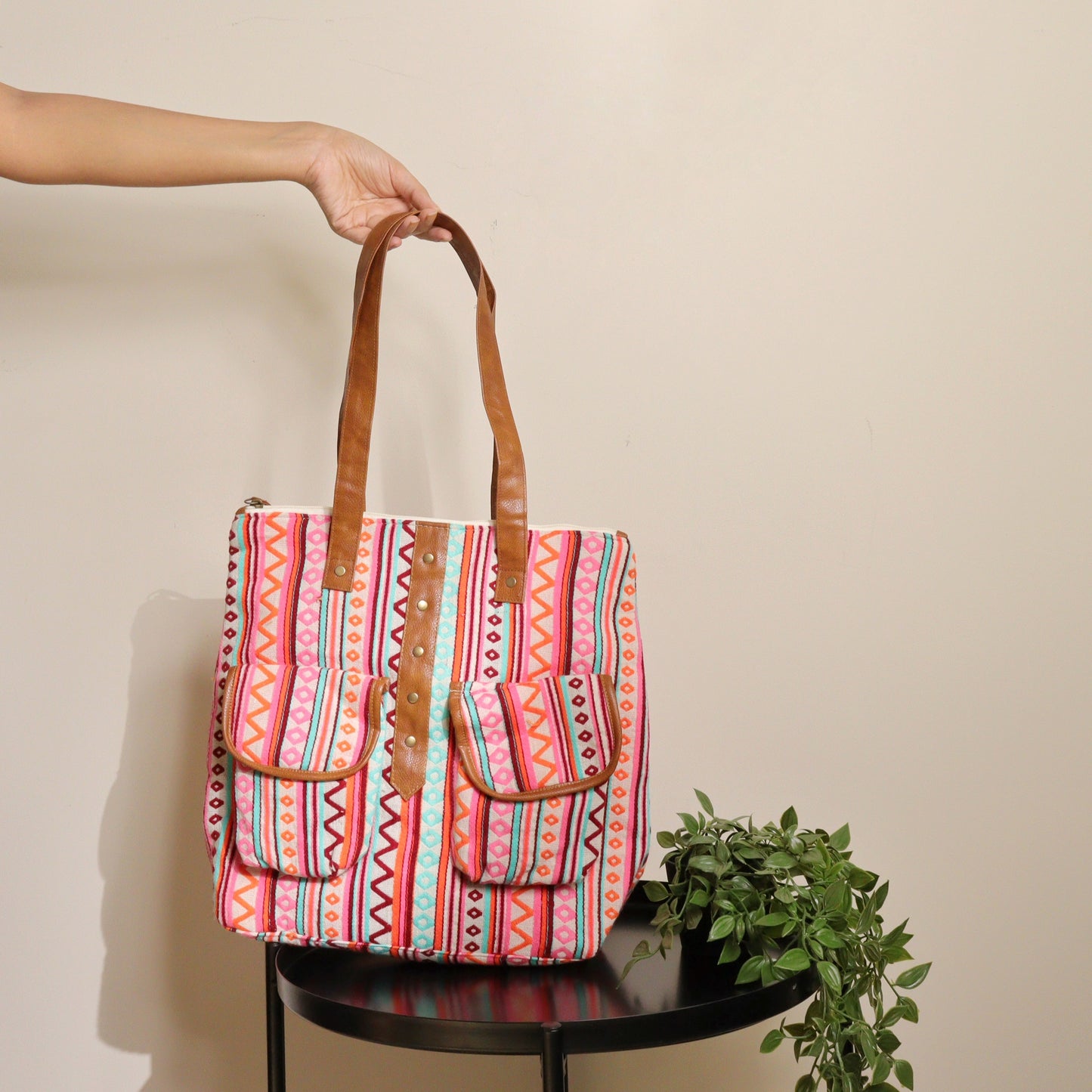 Pink Sea Breeze Tote
