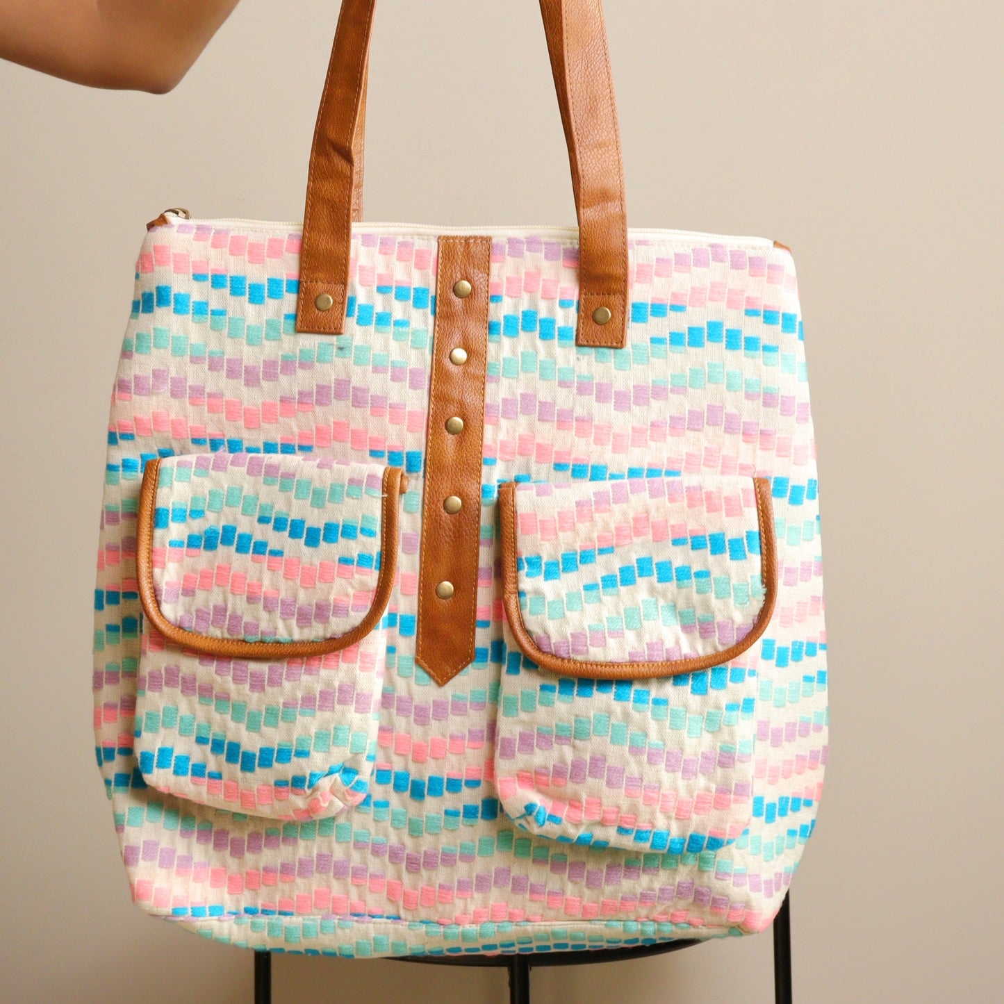 Blue Wave Sea Breeze Tote