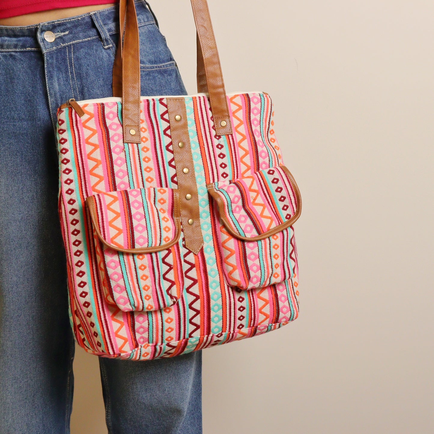 Pink Sea Breeze Tote