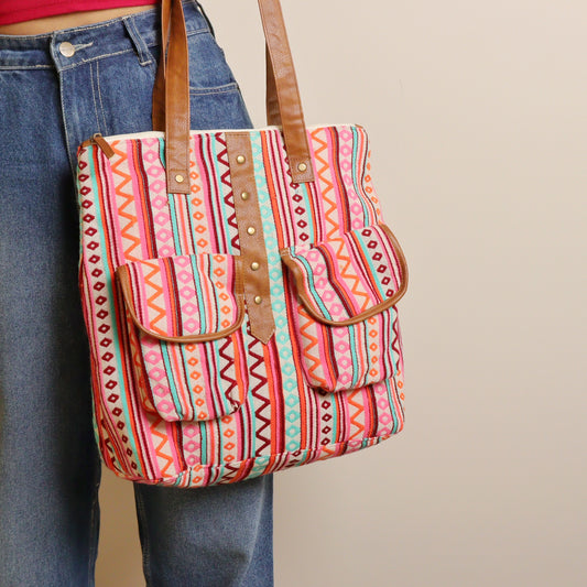 Pink Sea Breeze Tote