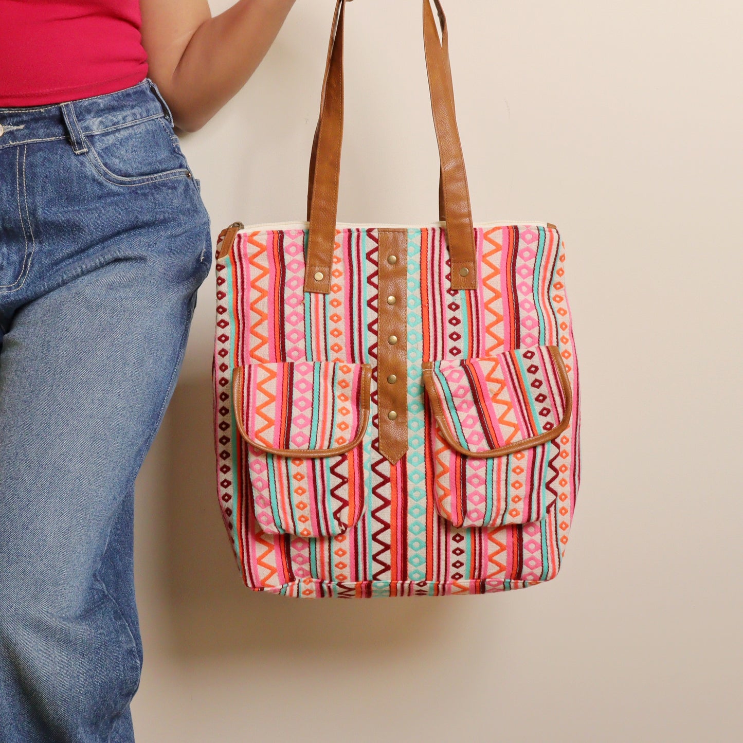Pink Sea Breeze Tote