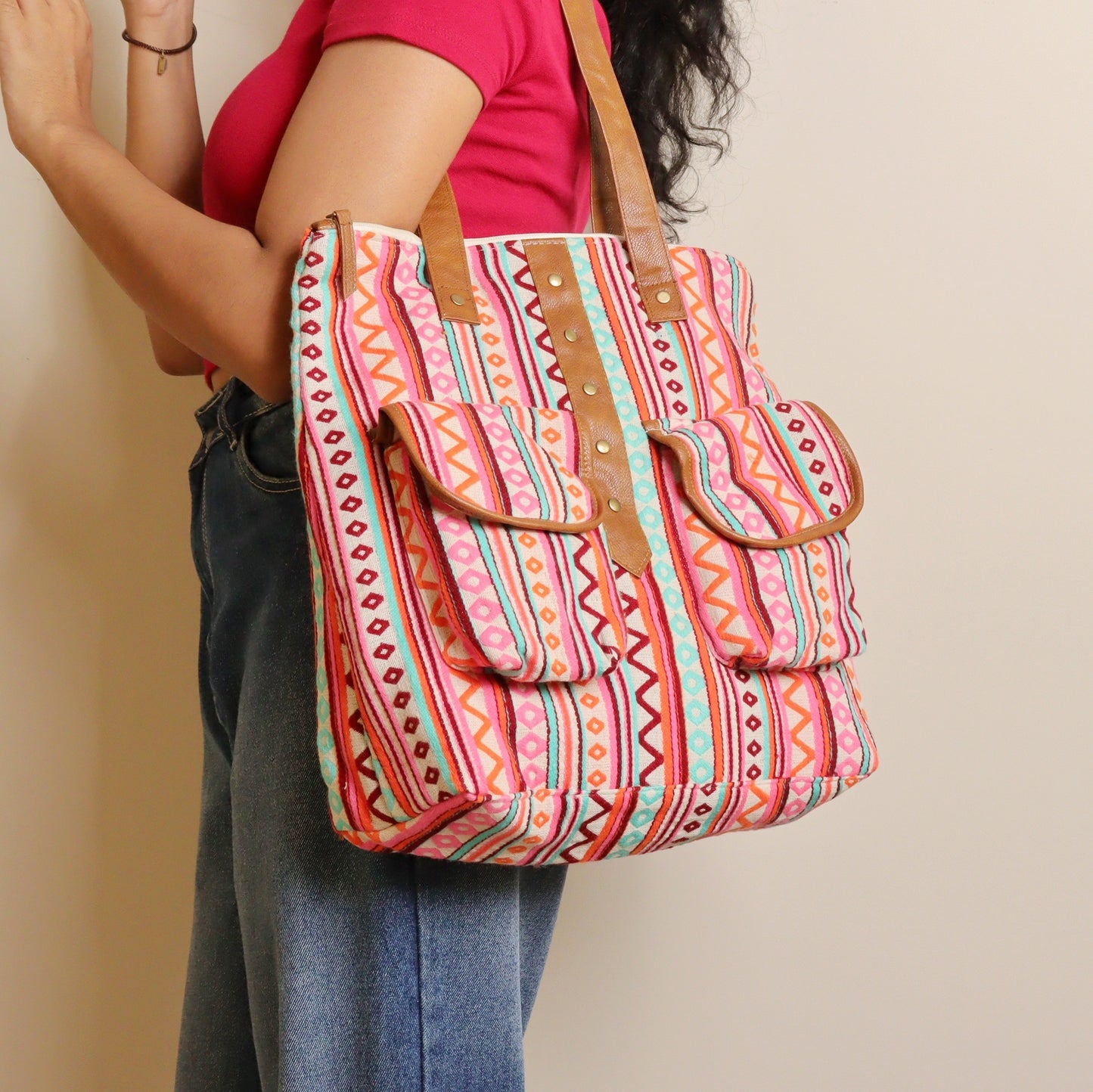 Pink Sea Breeze Tote
