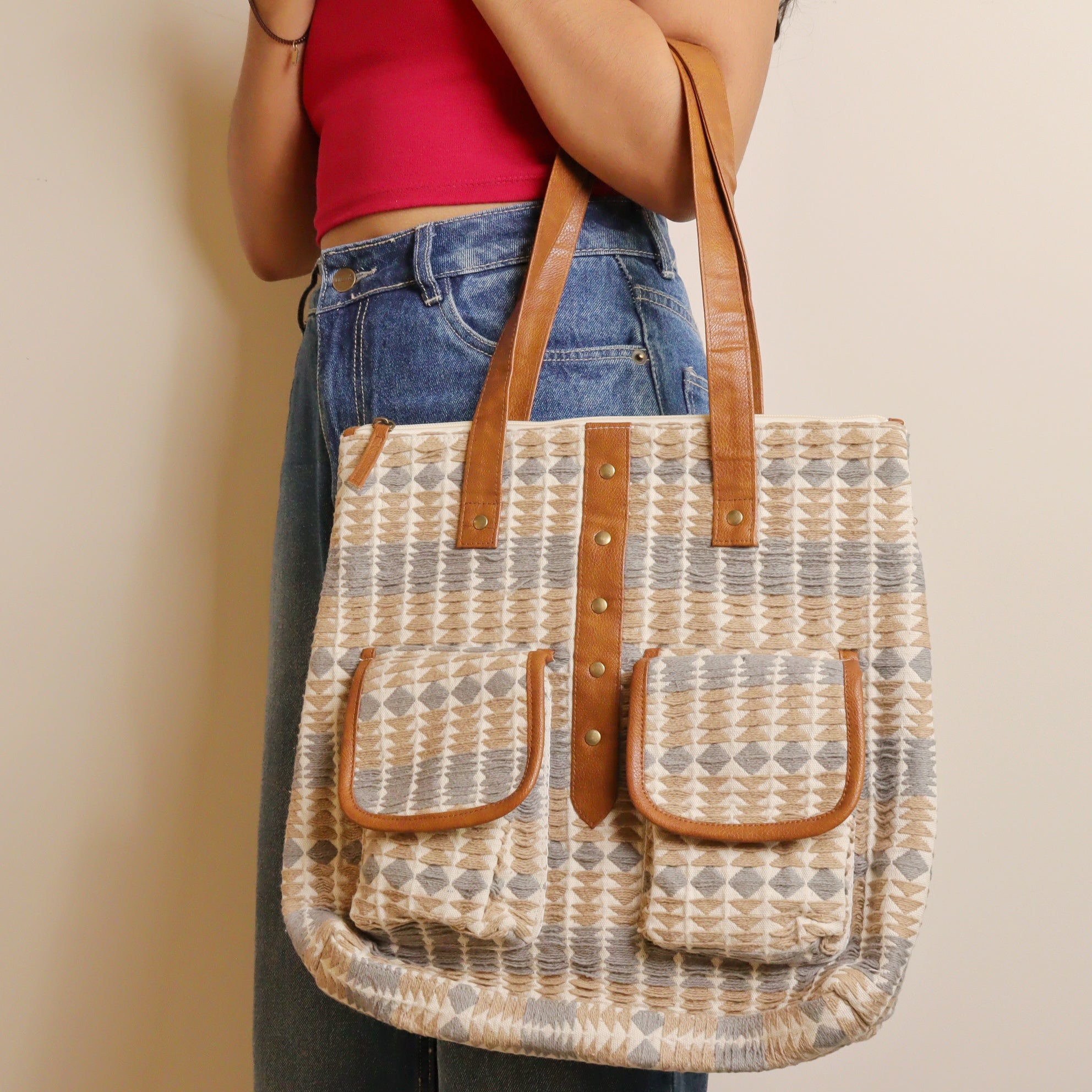 Pastel Sea Breeze Tote