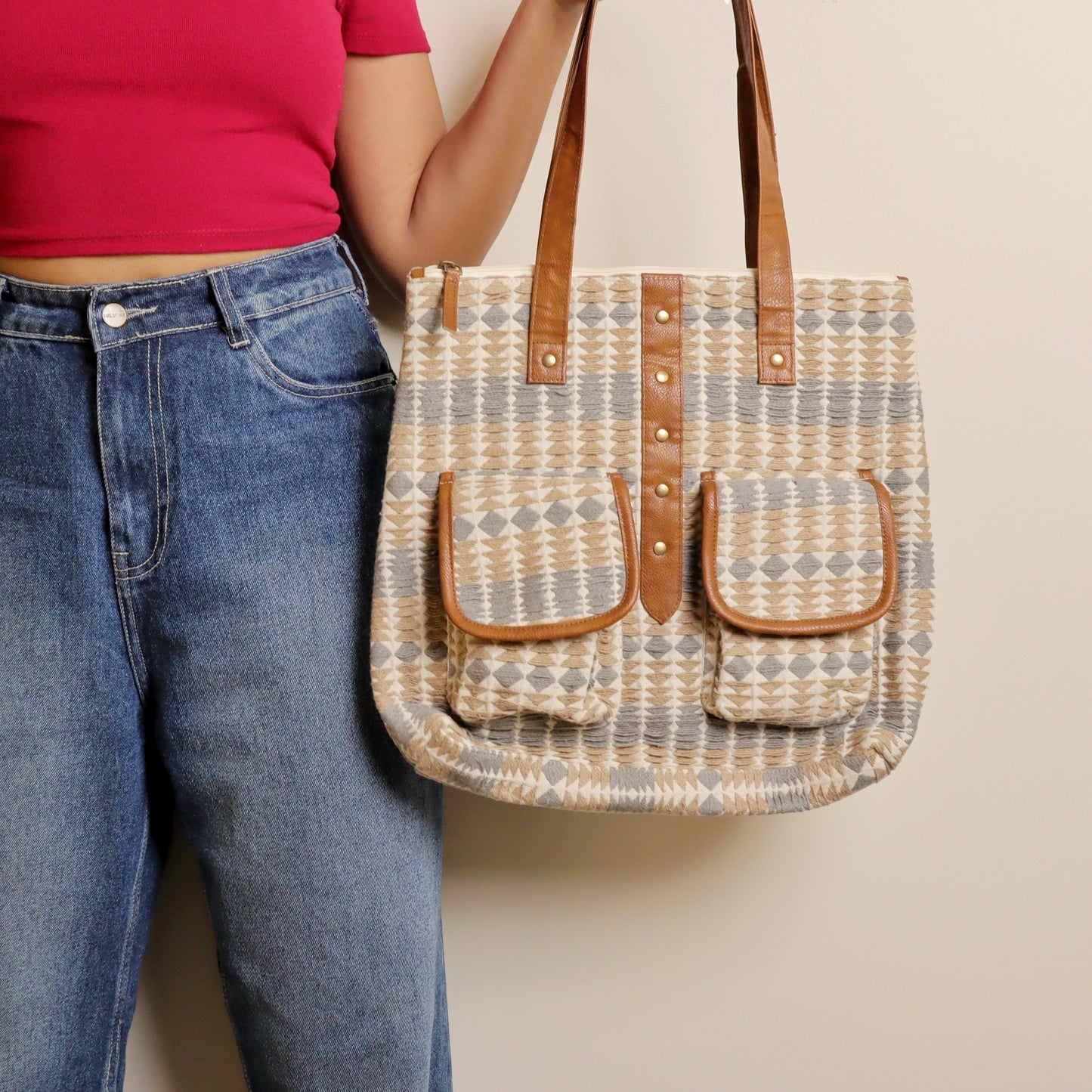 Pastel Sea Breeze Tote
