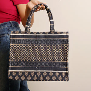 Tapestry Tote Box Bag