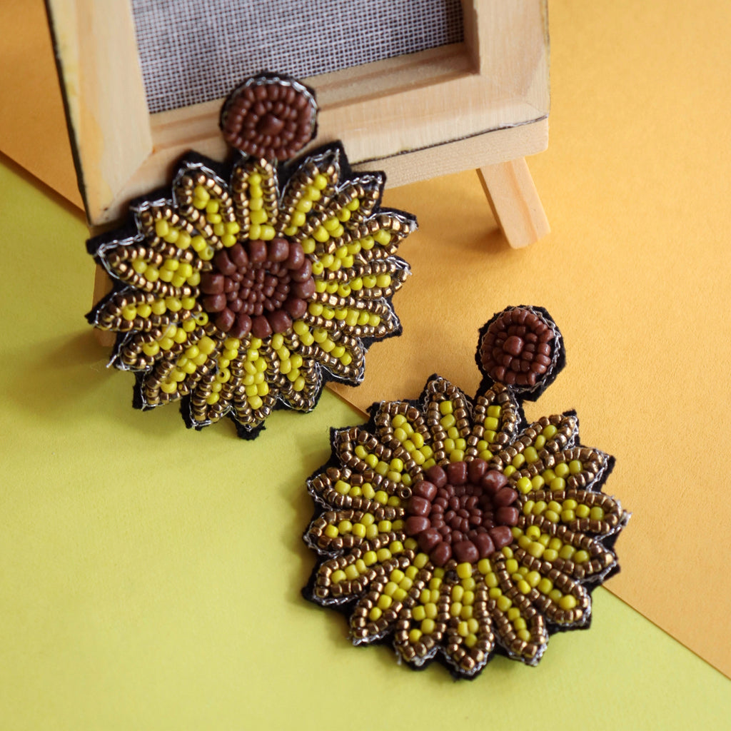 Sunflower Earring