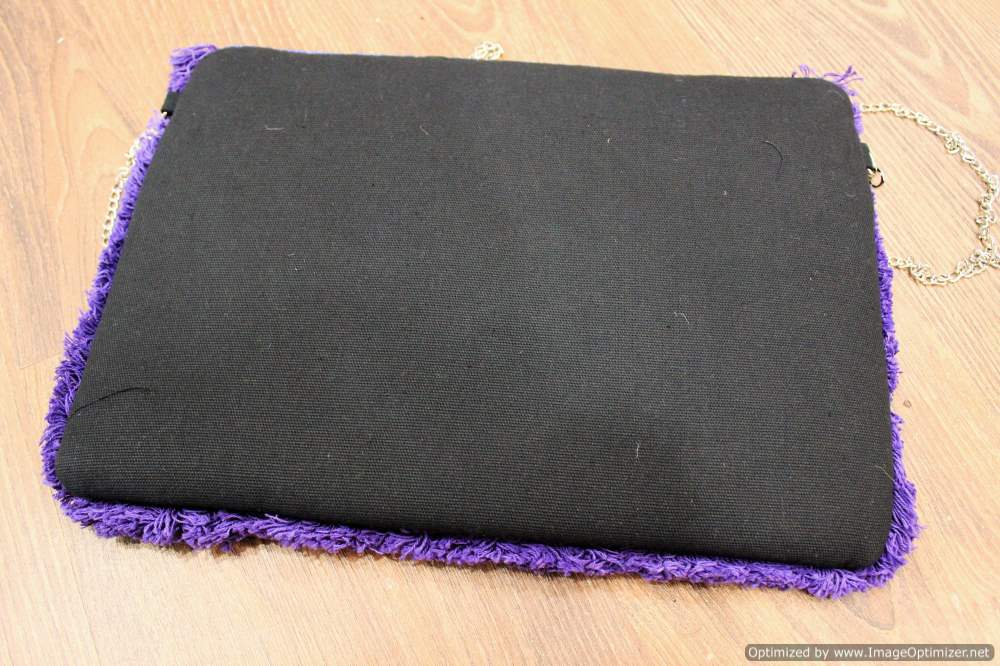 Kochi Purple Clutch Boho Bag