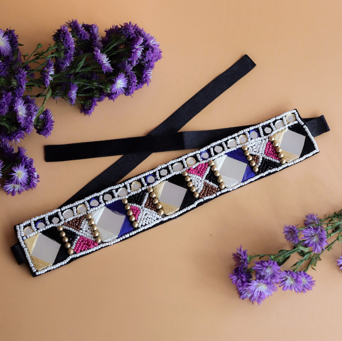 Multi Mirrored Choker
