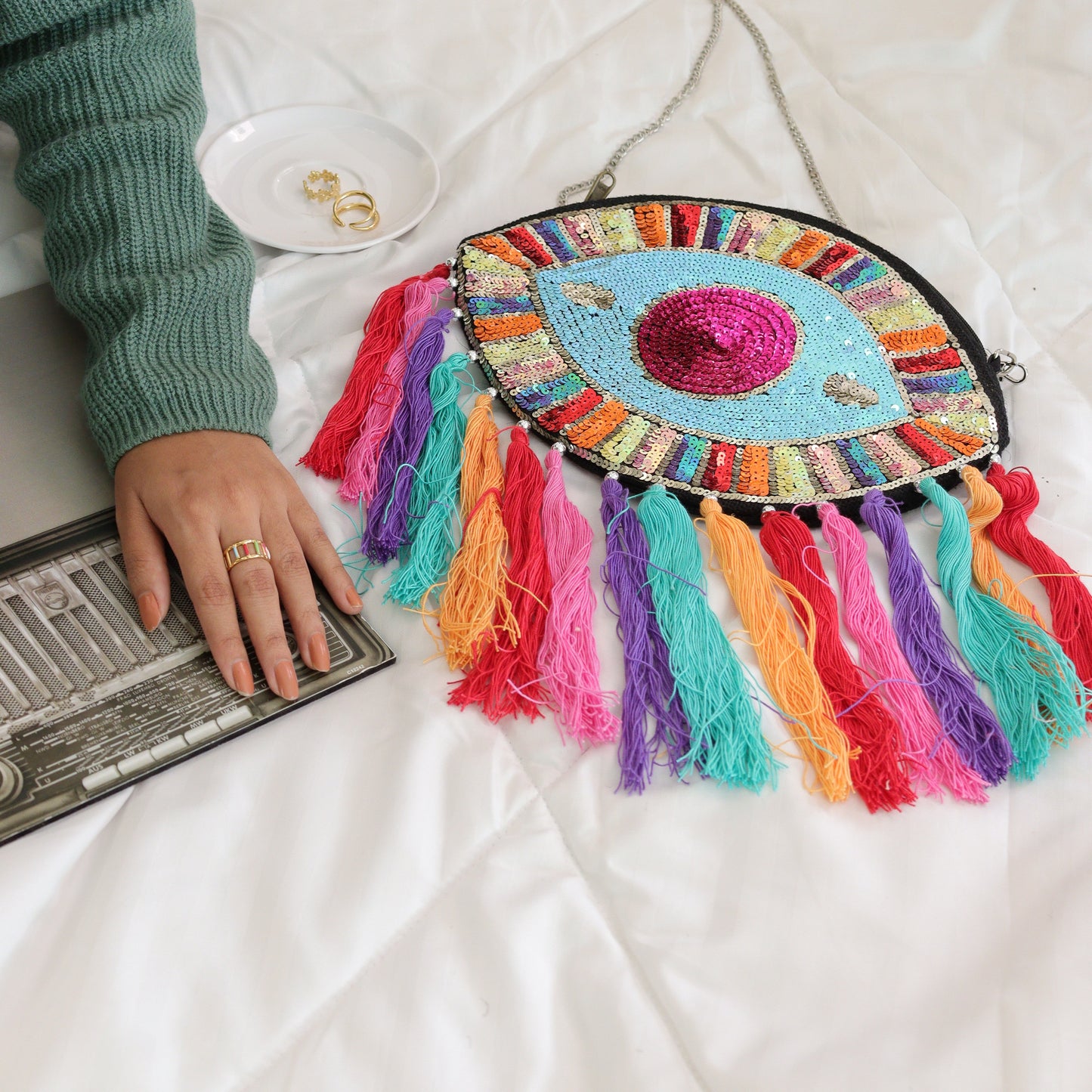 Eye Tassified Multicolored