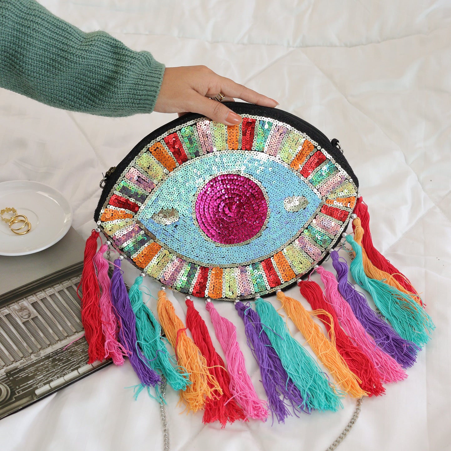 Eye Tassified Multicolored