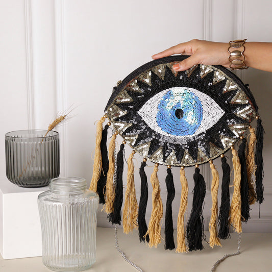 Eye Tassified Silver
