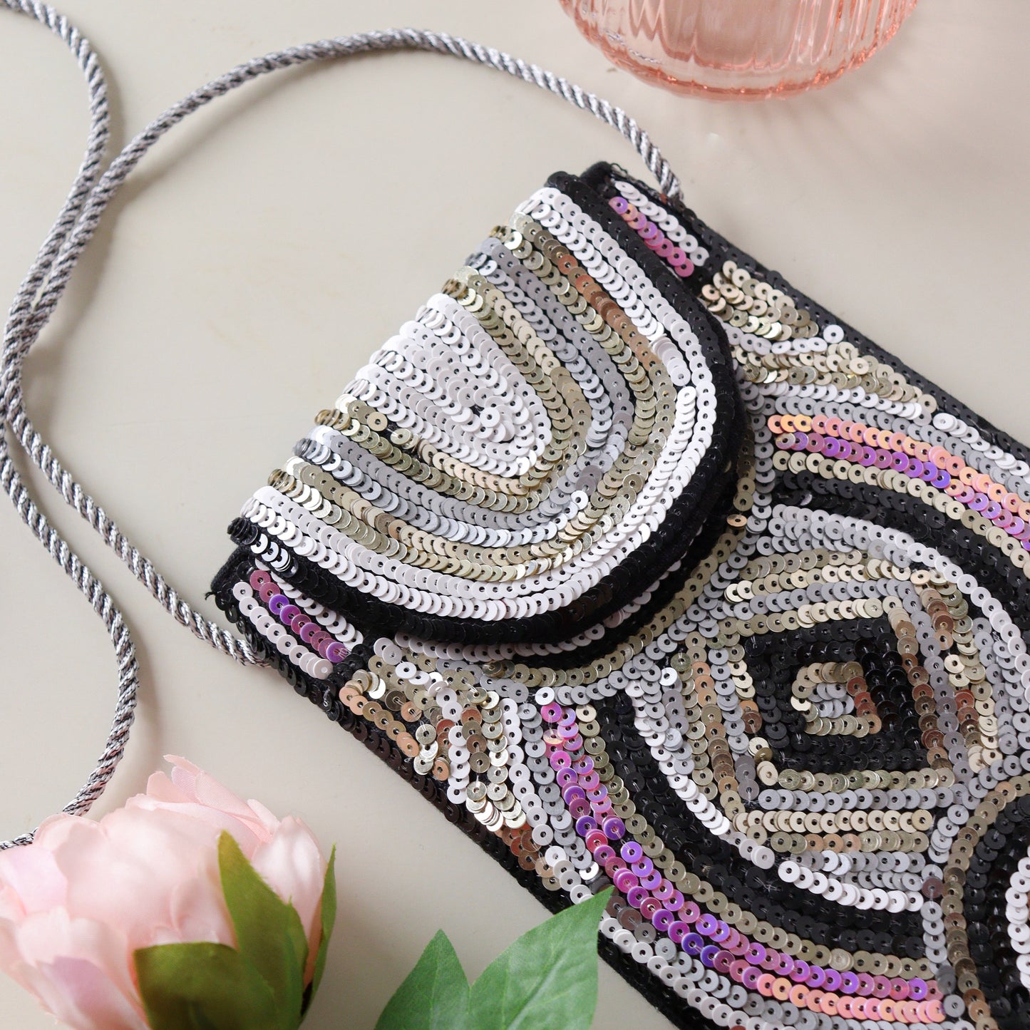 Mobile Sequined Silver