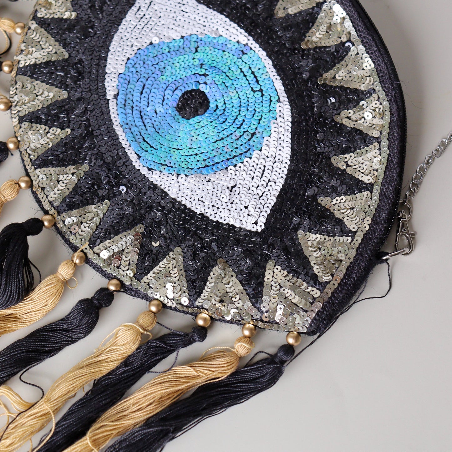 Eye Tassified Silver